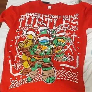 Anvil Red Graphic T-Shirt